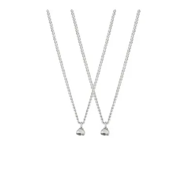 Stainless Steel Pendant Couple Necklace (1 pc)